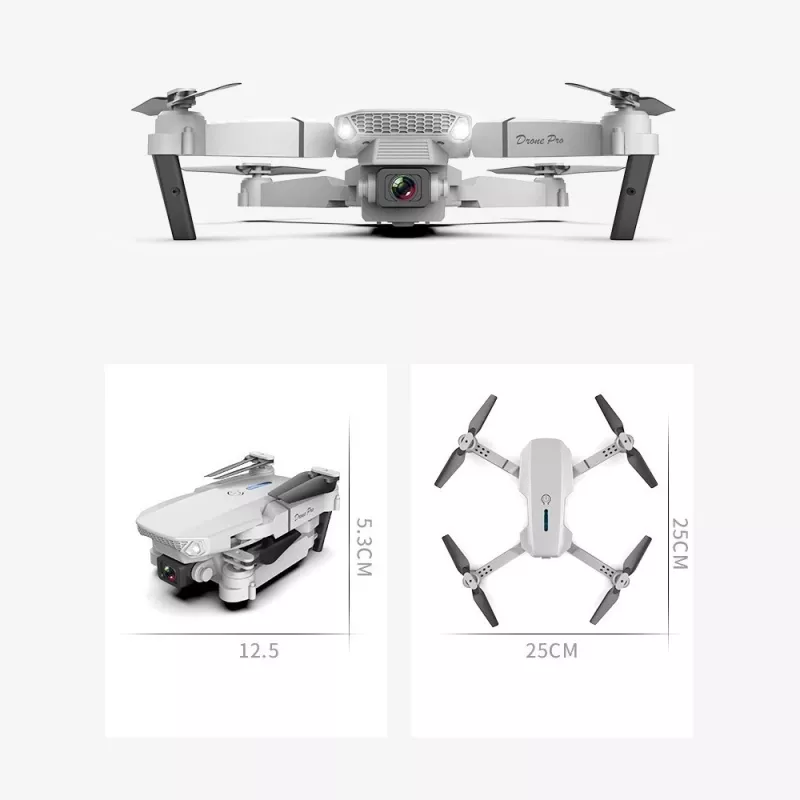 Dron Extralink E88 Pro con tres baterías de 1800mAh y bolsa de transporte