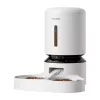 Comedero Petlibro Granary con cámara y doble cuenco, 5L (blanco)