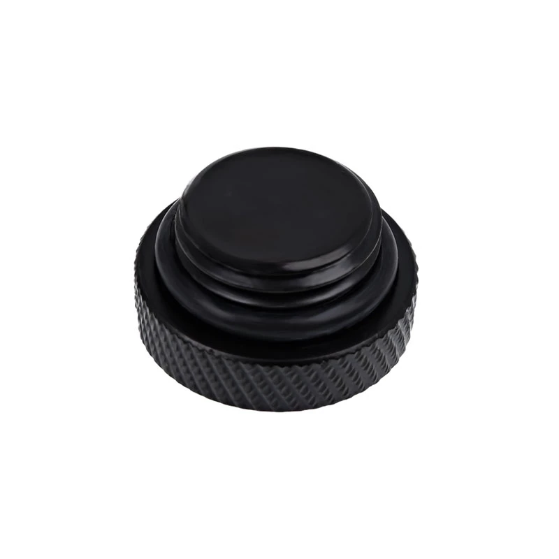 Alphacool Eiszapfen tornillos de cierre G1/4 (tapones), negros, pack de 6