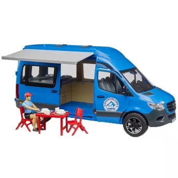 BRUDER Camper MB Sprinter 02684 con conductor – vehículo a escala