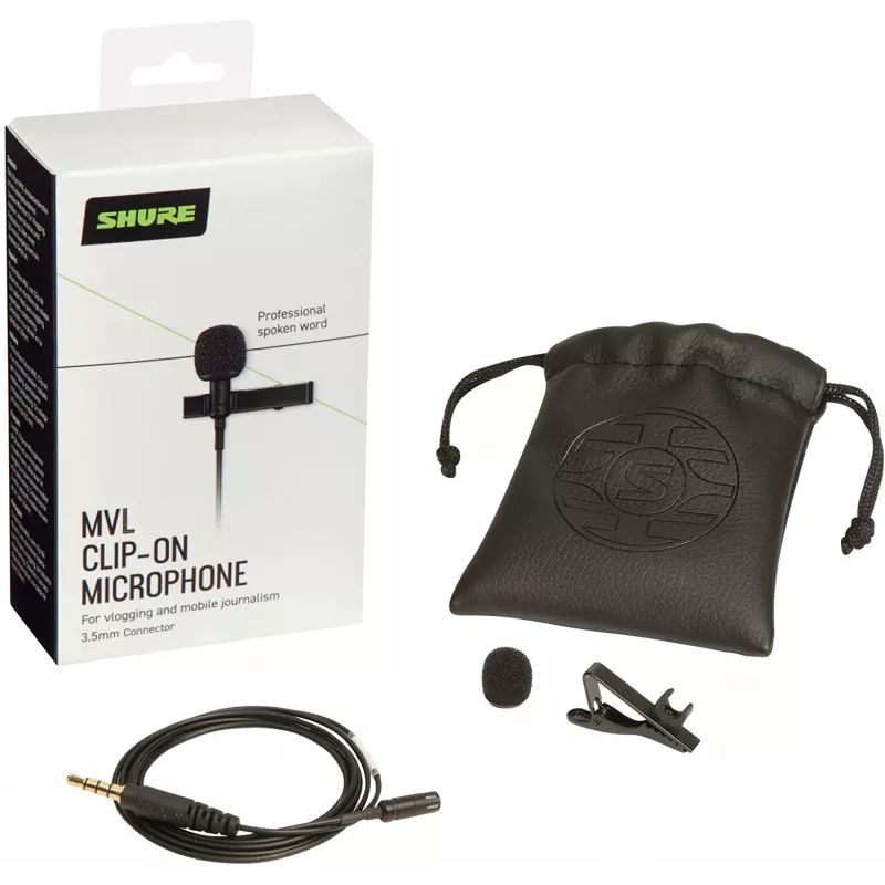 Micrófono lavalier Shure MVL para smartphone o tablet | Shure