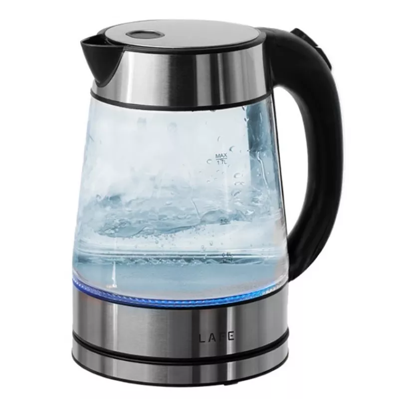 Hervidor de cristal LAFE LAFCZA47618 – 1,5 L de capacidad, 100% reciclable