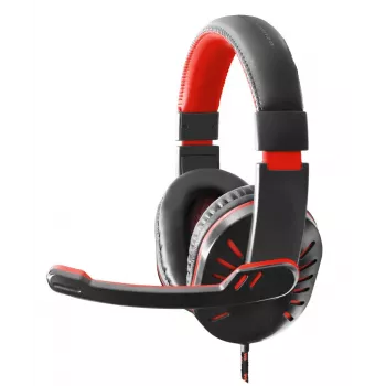 Auriculares gaming Crow Red