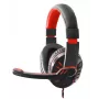 Auriculares gaming Crow Red