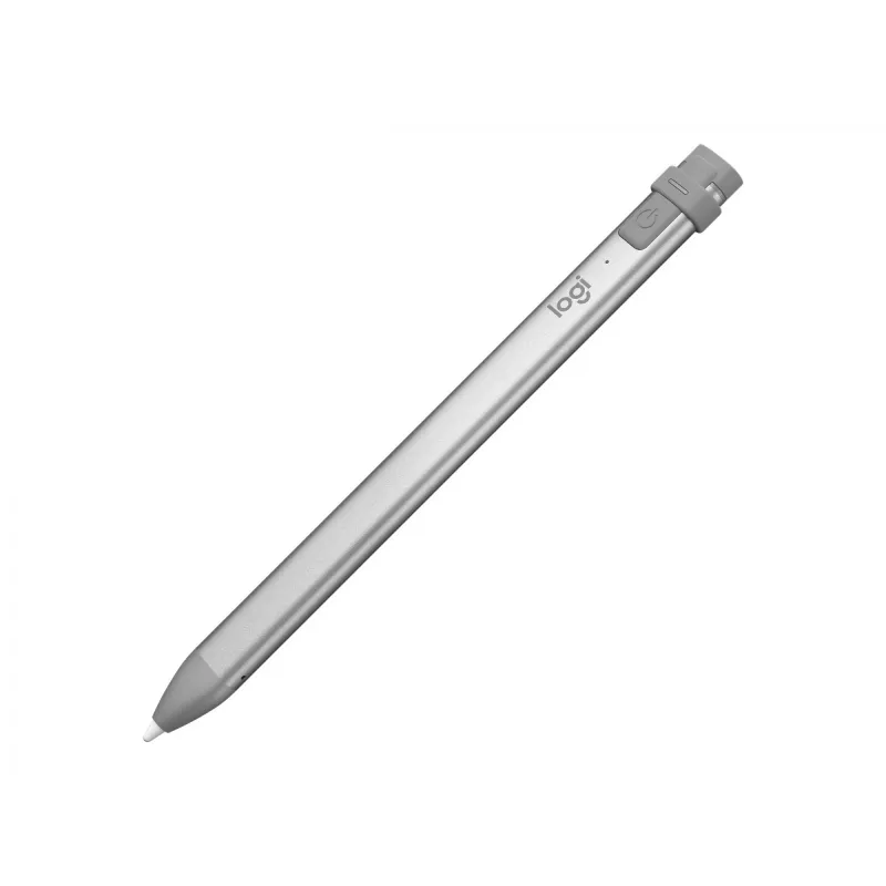 Logitech Crayon - lápiz digital para Apple iPad - Lightning - gris
