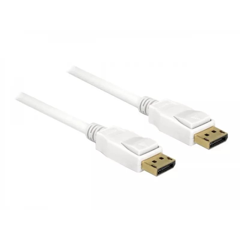 Cable DisplayPort DeLOCK 85509 1,5 m Blanco