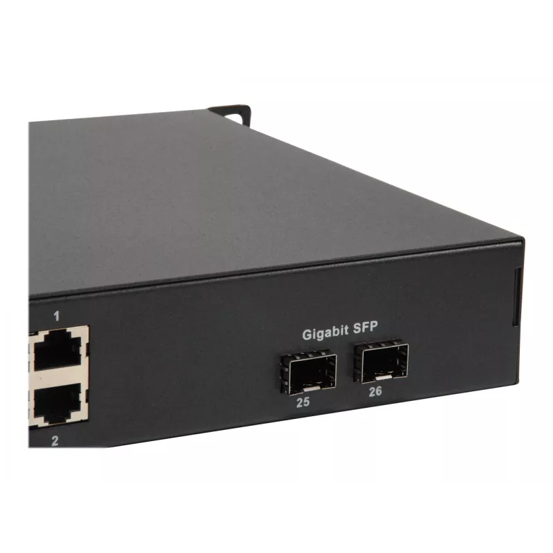 Switch no gestionado LevelOne FGP-2602W380 26 puertos Fast Ethernet PoE