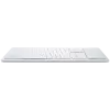 Teclado inalámbrico CLEVETURA CLVX 1 Touch-On-Keys AI — distribución ANSI US Mac, interruptores de tijera, carcasa de aluminio, RGB interactivo