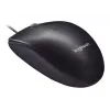 Logitech M90 ratón óptico de oficina con cable — 1000 DPI, ambidiestro, USB Type-A, negro