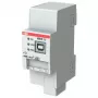 Adaptador de interfaz ABB USB/S1.2 con salida serie y USB 2.0, entrada 21–30 V, 36×64,5×90 mm, gris