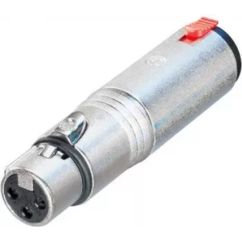 Neutrik - adaptador de audio - XLR3 hembra a conector macho estéreo hembra (NA3FJ)