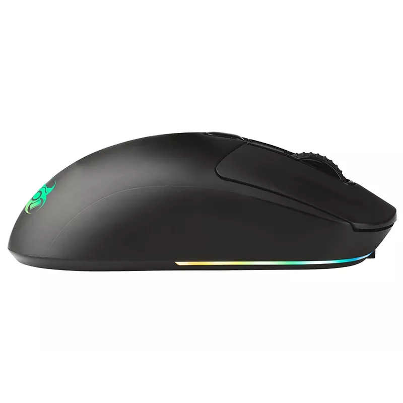 Tracer GameZone Thor RGB ratón gaming inalámbrico, 2,4 GHz + Bluetooth, 10000 DPI, negro