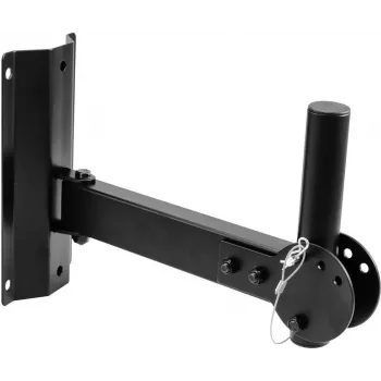 Soporte de pared Omnitronic WH-1L, soporte fijo para altavoces, carga máx. 25 kg