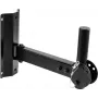 Soporte de pared Omnitronic WH-1L, soporte fijo para altavoces, carga máx. 25 kg