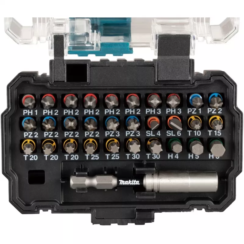 Makita Impact Premier Juego de puntas de destornillador, 31 piezas (E-13552)