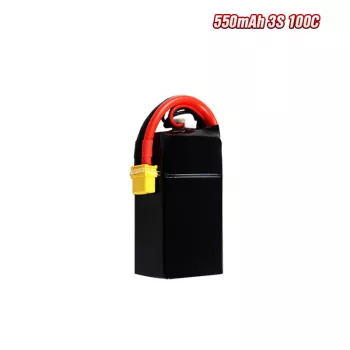 Extralink Batería Lipo 550MAH 3S con XT30 100C para drones FPV, vehículos RC