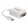 Adaptador mini DisplayPort VGA DeLOCK 65130
