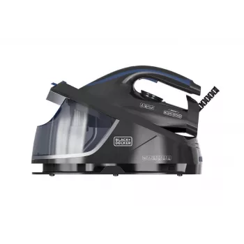 Central de planchado Black+Decker BXSS2800E 2800W, 8 bar, depósito de 1,5 L, vapor continuo 130 g/min, golpe de vapor 400 g/min