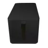 Organizador caja de cables, negro