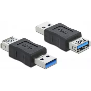 Adaptador de cable DeLOCK 66497 USB 3.0 negro