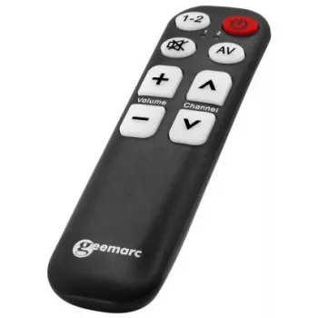 Mando a distancia universal Geemarc TV-5 letra grande con función de aprendizaje
