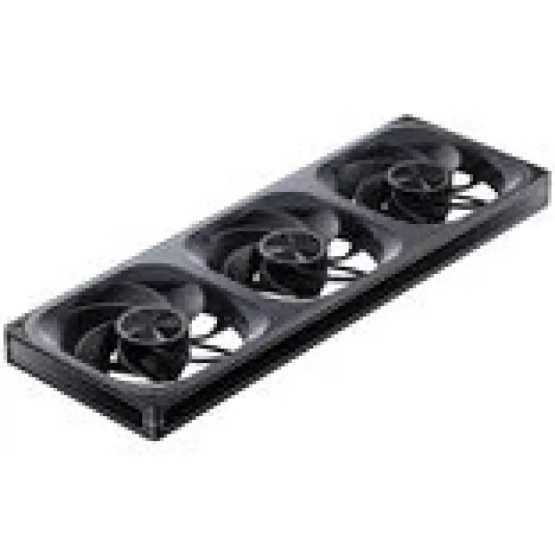 Ventilador de Caja Jonsbo ZA-420BR PWM Reverse ARGB — 3×140 mm, Negro