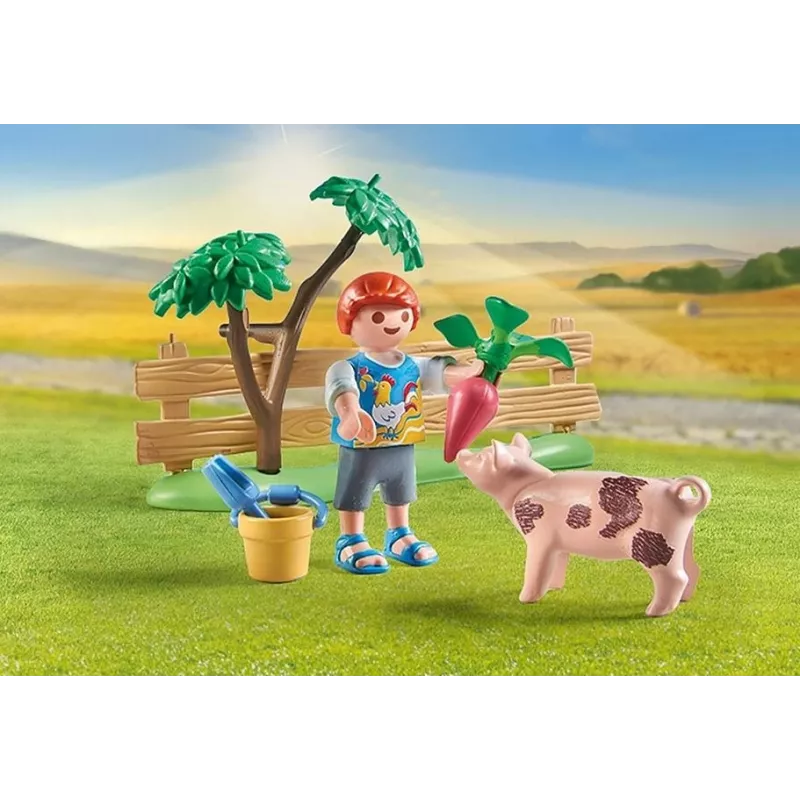 Playmobil 71443 Country: Huerto con los abuelos