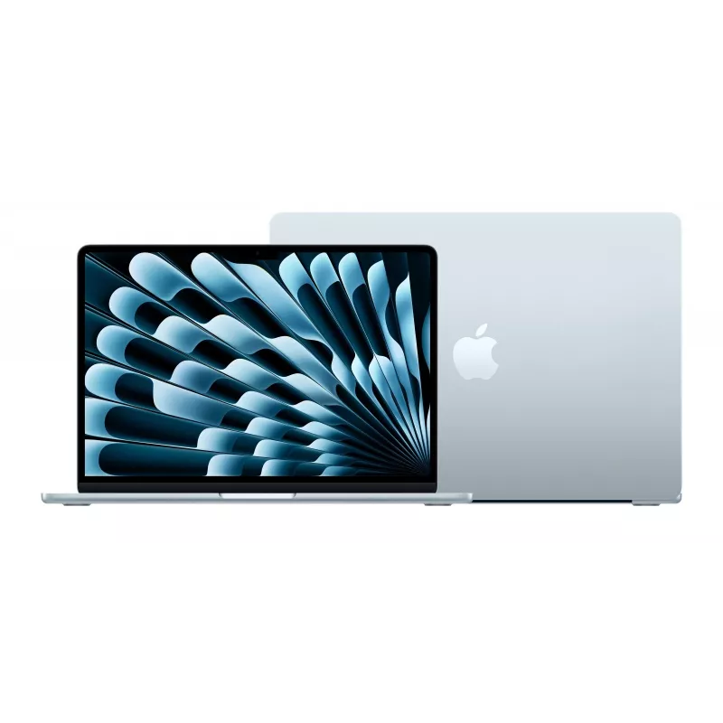 Apple MacBook Air 13 inch : chip M4 con CPU de 10 núcleos y GPU de 8 núcleos, 16 GB, 256 GB SSD – Azul cielo
