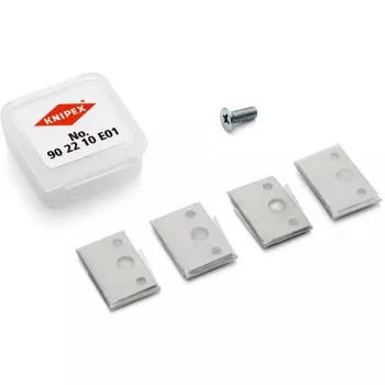 Cuchilla de repuesto Knipex 90 22 10 E01 plata 8 g