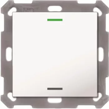 MDT BE-TAL55T1.01 pulsador Light 55 1 elemento RGBW neutro (BE-TAL55T1.01)