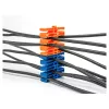 Sujetacables DeLOCK 66255 naranja 24 entradas de cable