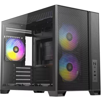 Caja Antec Mini FLUX M Micro-ATX/Mini-ITX o.N. BK retail - Midi/Mini Tower - ATX (0-761345-10253-7)