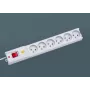 Protección contra sobretensiones lestar LX 610 1L 3,0 m Gris — regleta de enchufes lestar con 1 enchufe, cable de 3,0 m