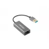 Natec Cricket NNC-1924 adaptador Ethernet de USB 3.0 Tipo A a RJ45, 1000 Mbit/s, cable de 15 cm, negro
