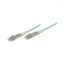 Cable de red de fibra óptica dúplex OM3 (multimodo, 50/125) LC/LC, LSZH, polaridad reversible, 20 m, Good Connections®