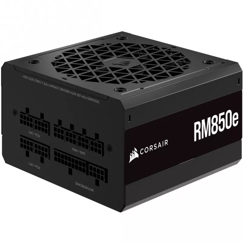 Corsair | Fuente de alimentación ATX totalmente modular y silenciosa (UE) | Serie RMe RM850e | 850 W