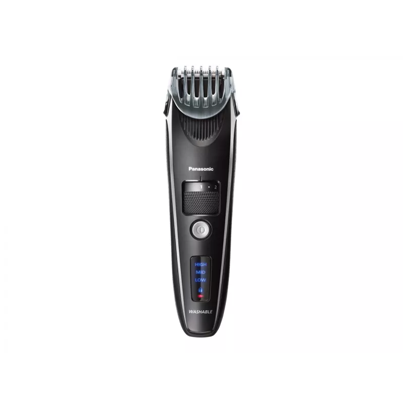 Recortadora de barba Panasonic ER-SB40-K803 — 0,5–10 mm, 19 niveles, Li-Ion, inalámbrica/con cable, negra