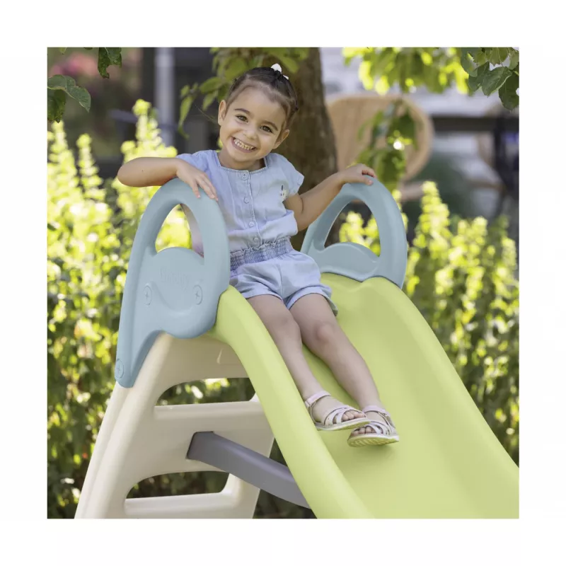 Tobogán infantil de exterior Simba-Dickie Smoby Life Funny Wave Slide con conexión de agua
