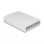 Caja de superficie Keystone DeLOCK 67054, 6 puertos, blanca