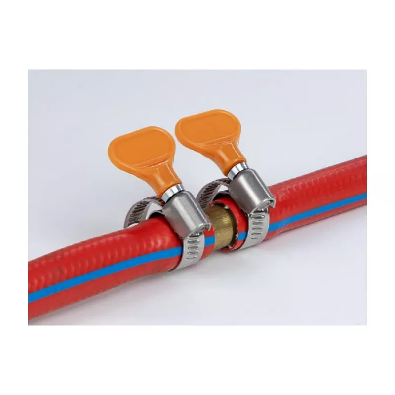 Abrazadera de manguera de mariposa DeLOCK 400 SS 30 - 45 mm 5 uds. naranja