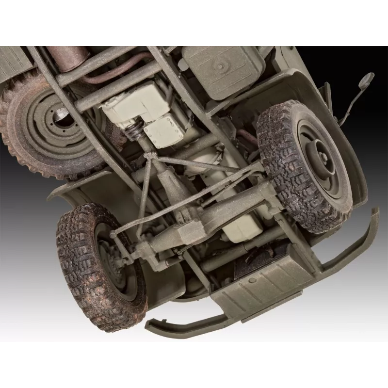 Vehículo de plástico a escala UNIMOG 404 S 1/35