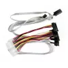 Microsemi Adaptec - Cable SAS interno - con sidebands - SAS 6Gbit/s - 4-Lane - 4x Mini SAS HD (SFF-8643) (M) a alimentación interna, 4 pines, in