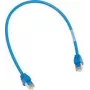 Cable de red Ethernet Hager ZZ45WAN100, RJ-45 a RJ-45, azul, 1 m