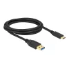 Cable DeLOCK SuperSpeed USB (USB 3.2 Gen 2) Type-A a Type-C 2 m