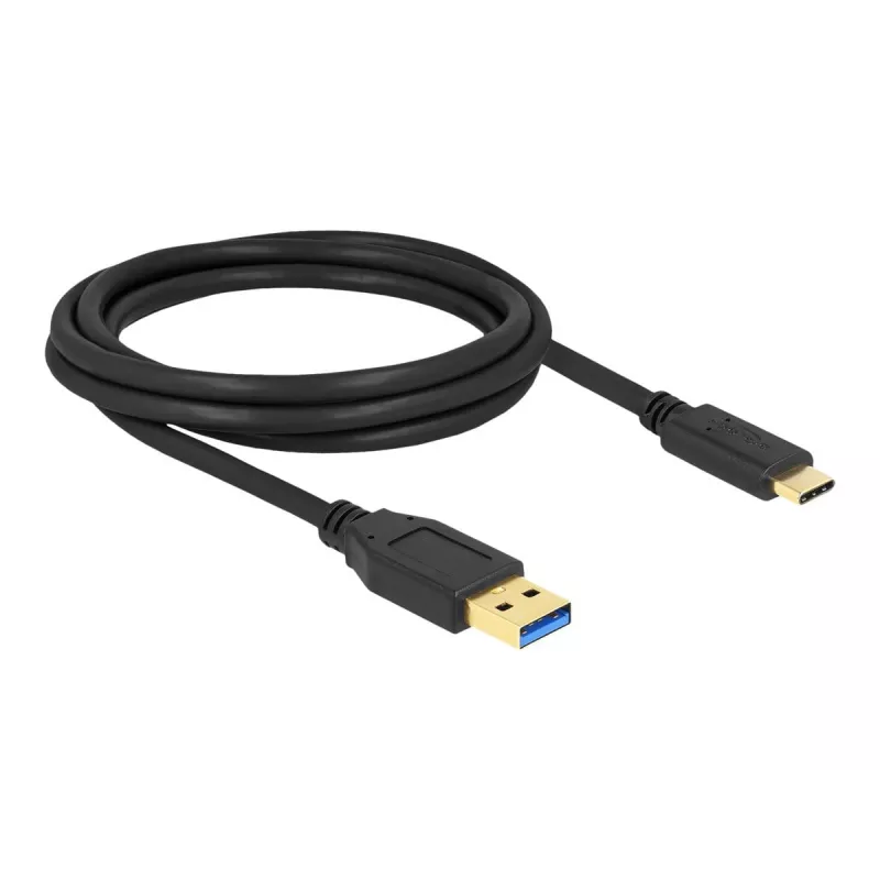 Cable DeLOCK SuperSpeed USB (USB 3.2 Gen 2) Type-A a Type-C 2 m