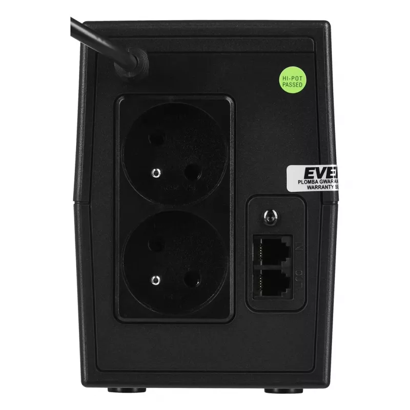 Ever EASYLINE 850 AVR USB Line-Interactive 0,85 kVA 480 W 2 salidas AC