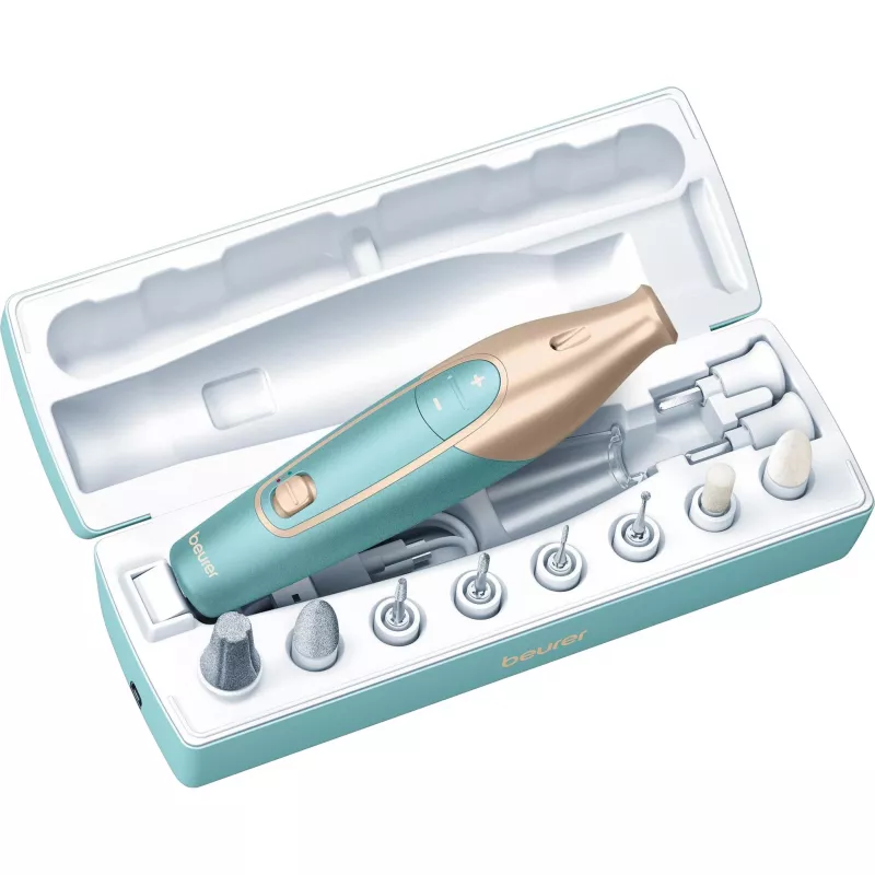 Beurer set de manicura y pedicura MP 84 turquesa oro (570.02)