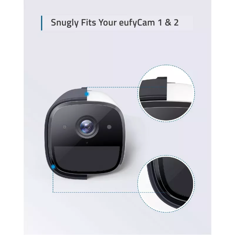 Funda Eufy T8711111 Outdoor negra 2 uds.