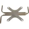 Disipador Inter-Tech IP-3, cobre, plateado, 165x100x12 mm