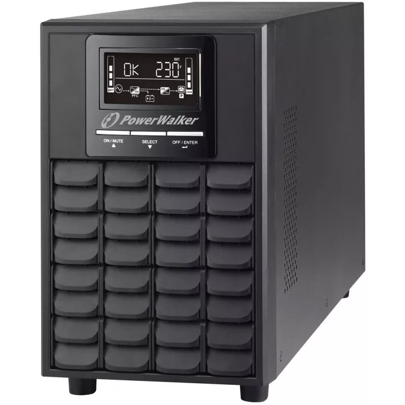 PowerWalker VFI 1500 CG PF1 doble conversión (online) 1,5 kVA 1500 W 4 salidas AC